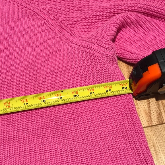 Karen Scott 100% cotton pink knit sweater size XL - Picture 4 of 5